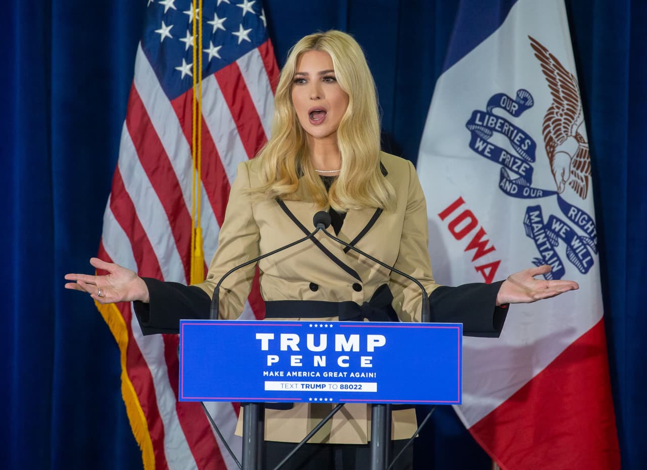 Aunque en los últimos meses asumió un papel más público en la campaña de su padre, Ashley se mantuvo tras bambalinas. Contrario a Ivanka, quien mantuvo el foco de la atención desde que arrancó la campaña de su padre.