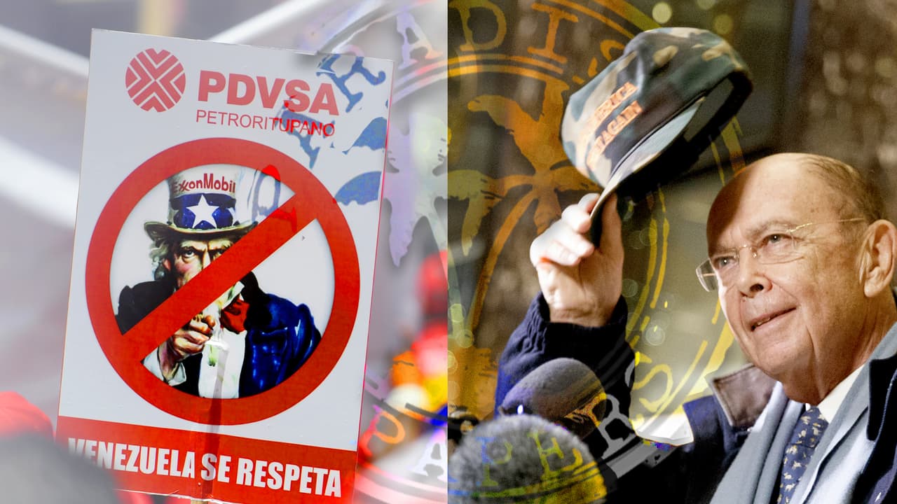 Commerce Secretary Wilbur Ross has business ties with Venezuela's PDVSA, despite U.S. sanctions