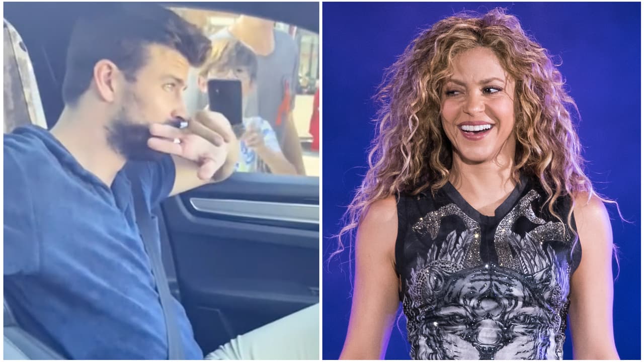 Piqué no se olvida de Shakira: lo descubren escuchando una de sus canciones más melancólicas
