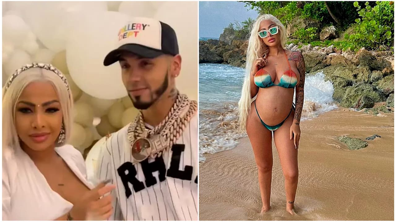 Anuel mostró el primer ultrasonido de la hija que espera con Yailin: "Por ahí viene mi princesa"