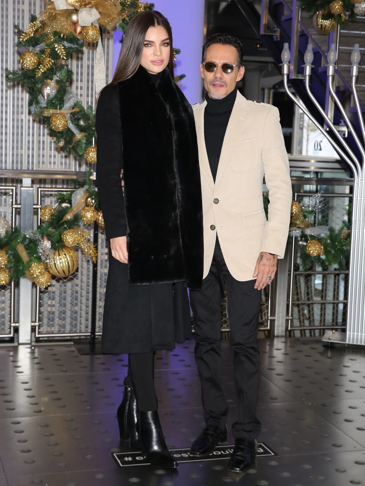 Esta es la cuarta boda del salsero y el bebé que espera Nadia Ferreira será su 
<a href="https://www.univision.com/shows/el-gordo-y-la-flaca/casado-con-shannon-de-lima-marc-anthony-dudaba-en-tener-mas-hijos-y-ahora-va-por-el-septimo-video">séptimo hijo</a>.