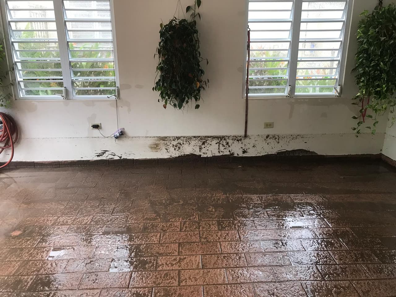 Además, manifestó que el municipio de Mayagüez no limpió el área y que por eso el río se salió.