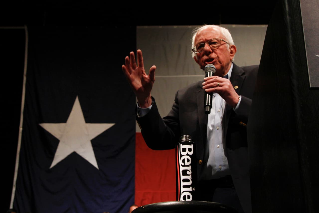 ¿Por qué Sanders es favorito este Supermartes en la conservadora Texas a pesar de llamarse socialista?