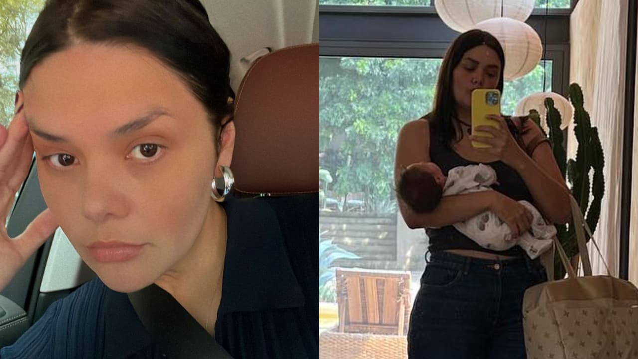 Yuridia responde a quienes critican la forma en la que alimenta a su bebé de 2 meses