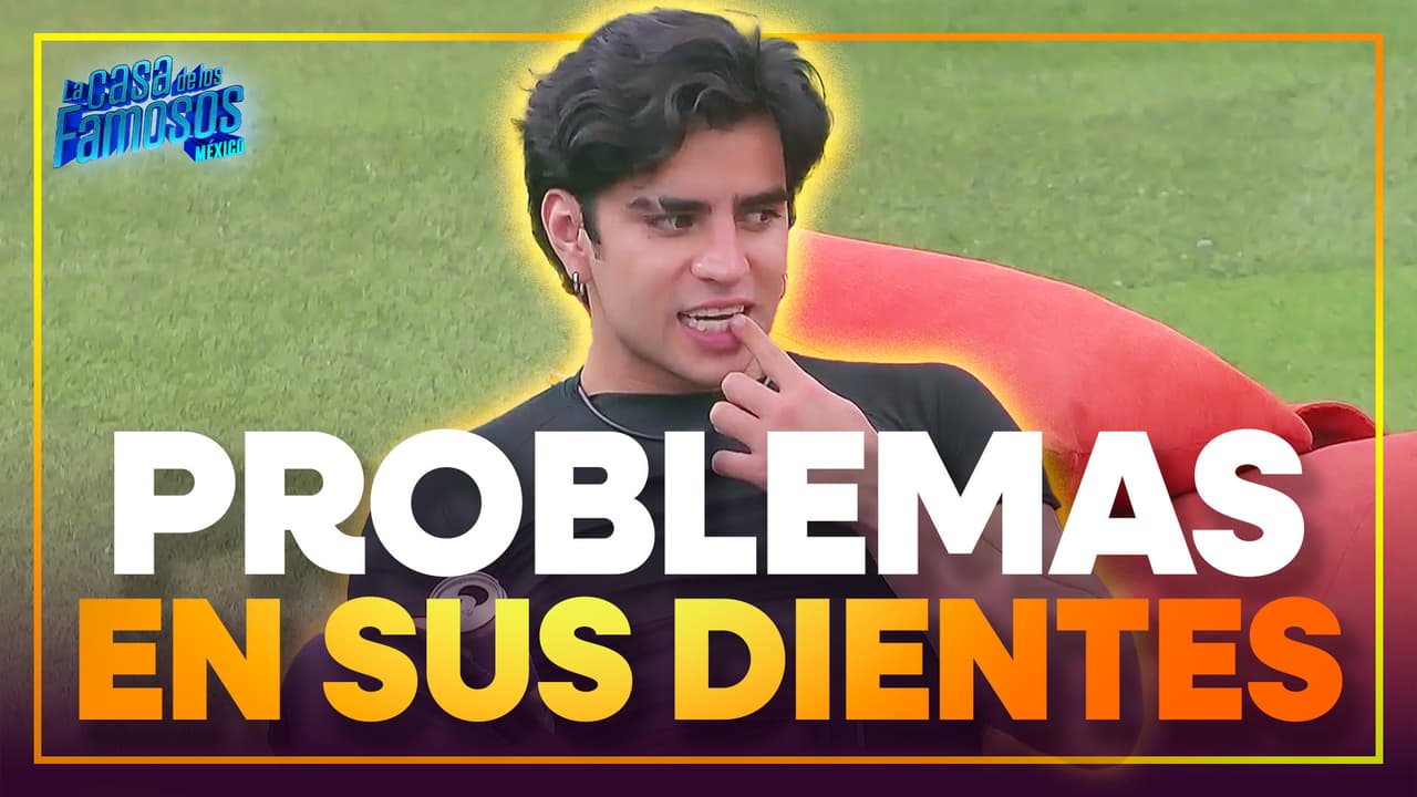 Aarón REVELA este SECRETO tras una DEFORMACIÓN en sus DIENTES