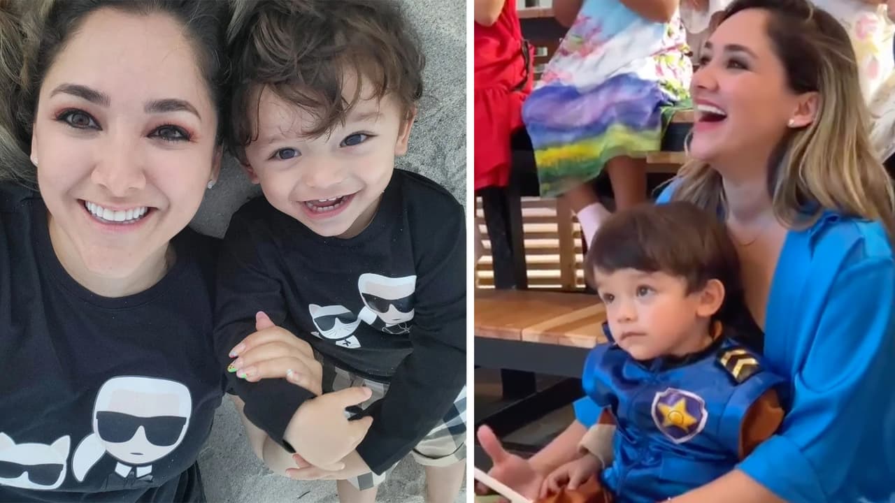 Sherlyn se luce con increíble fiesta de cumpleaños a su hijo
