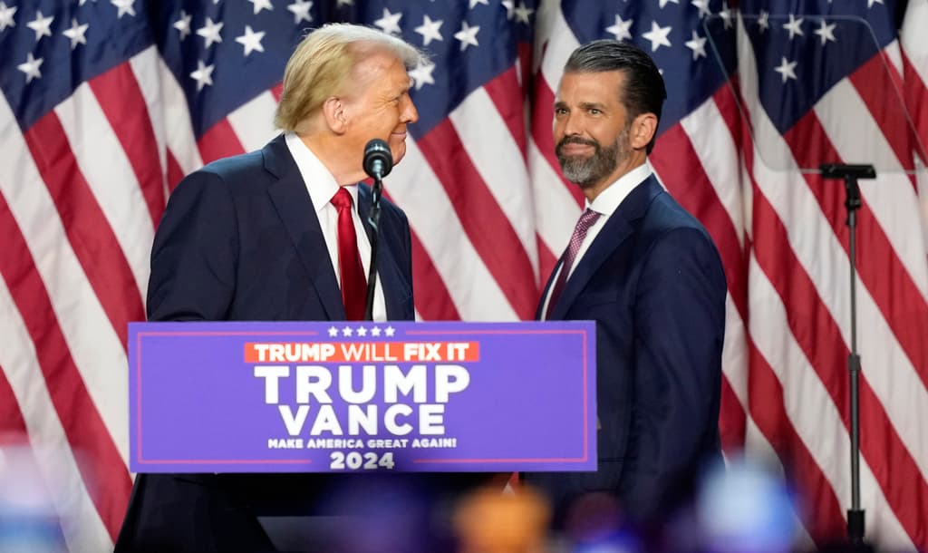 Cómo el hijo mayor de Trump se volvió una poderosa fuerza política en EEUU a la sombra del padre 