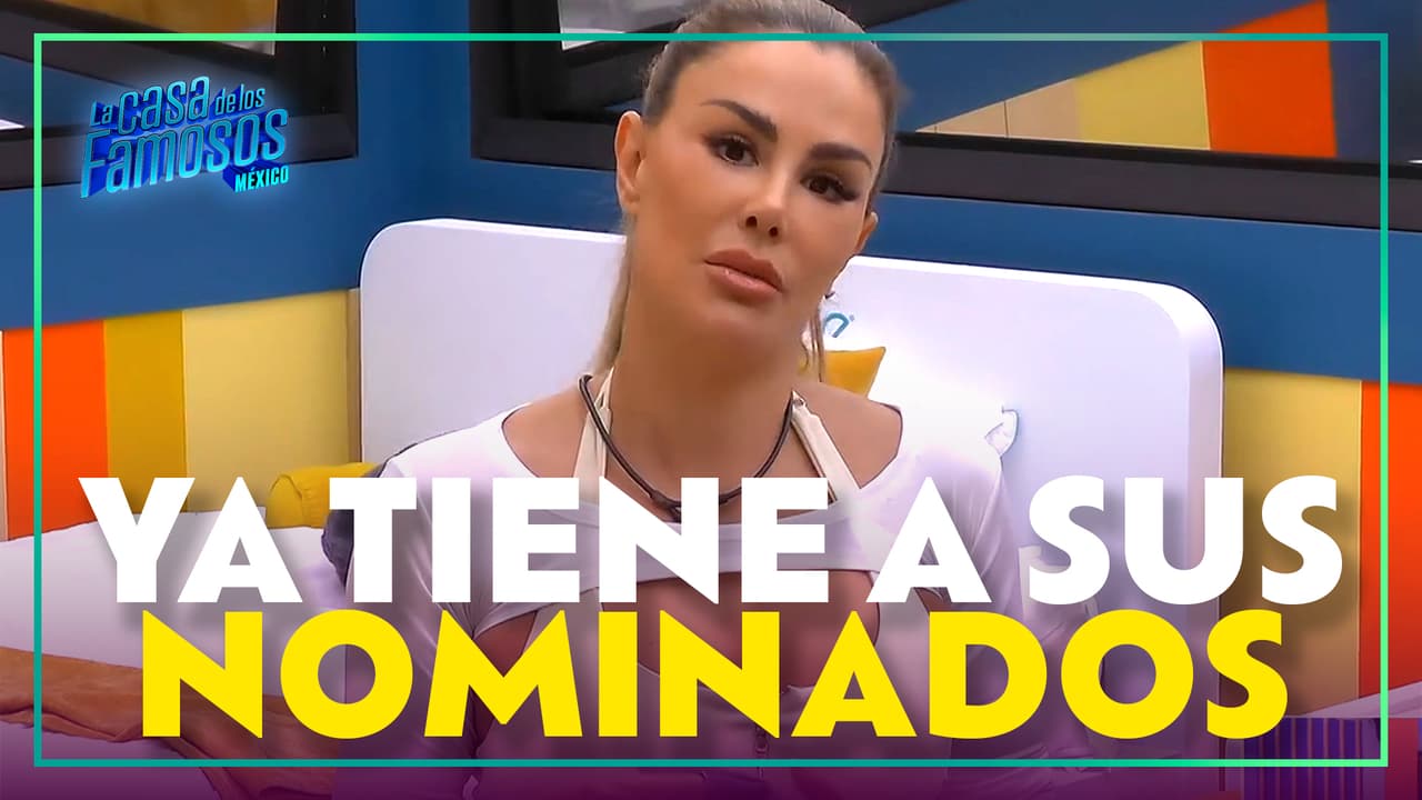 Ninel Conde tiene claro con quién quiere hacer equipo y quién va a NOMINACIÓN