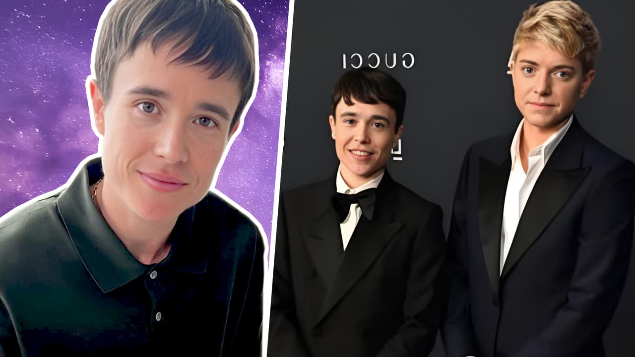 Elliot Page encontró el amor en una app de citas: era un viejo amigo