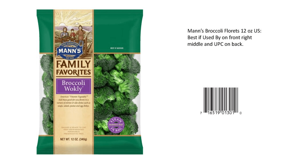Mann Packaging Co. anunció este lunes el retiro voluntario de más de 100 productos vegetales vendidos en Estados Unidos y Canadá por posible contaminación con Listeria.