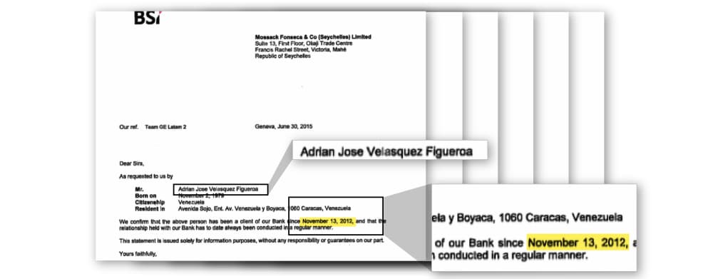 El esposo de la tesorera (2011-2013) abrió cuenta suiza en 2012