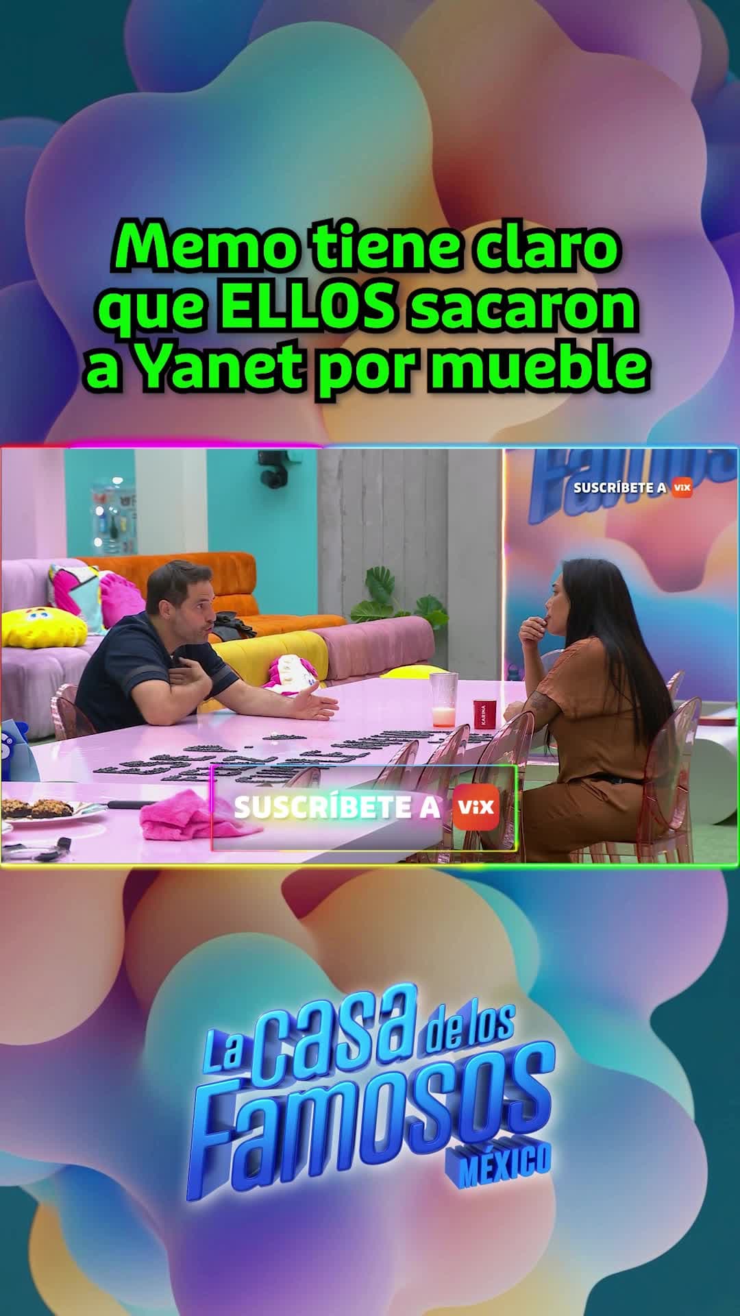 Memo tiene claro que ELLOS sacaron a Yanet por mueble