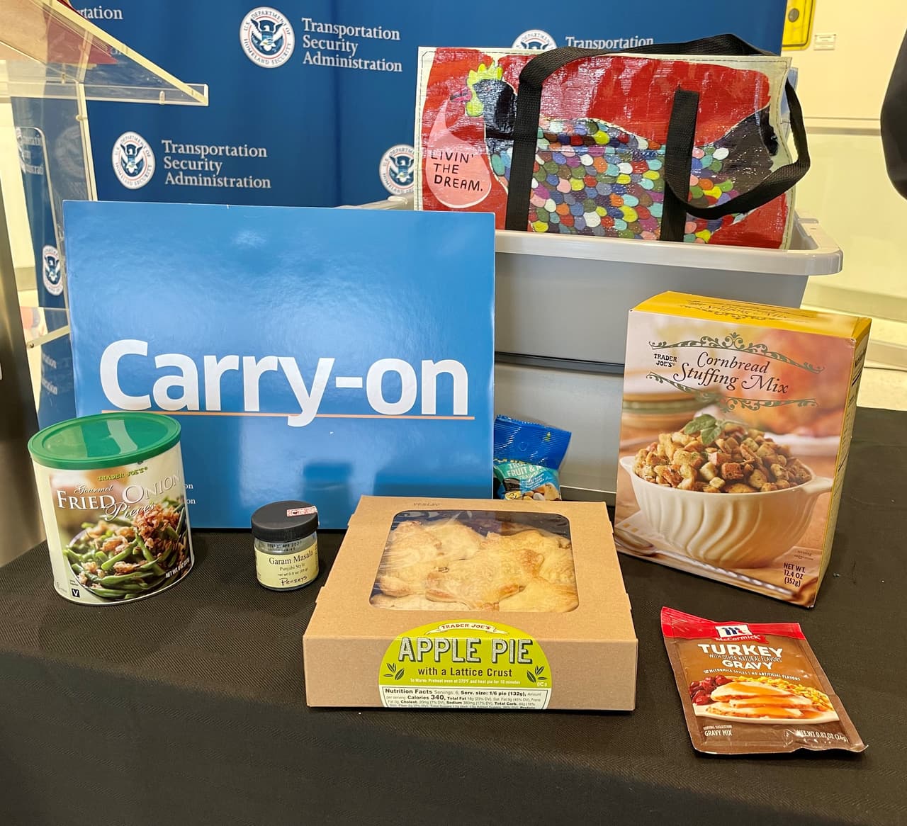 ¿Eres de los que viajará con comida en este 'Thanksgiving'? TSA te dice qué puedes llevar contigo y qué no