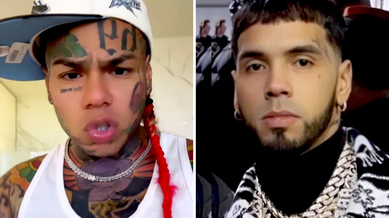 Tekashi reta a Anuel a "fajarse" solos para terminar el escándalo y él reacciona: “Es el plan satánico”