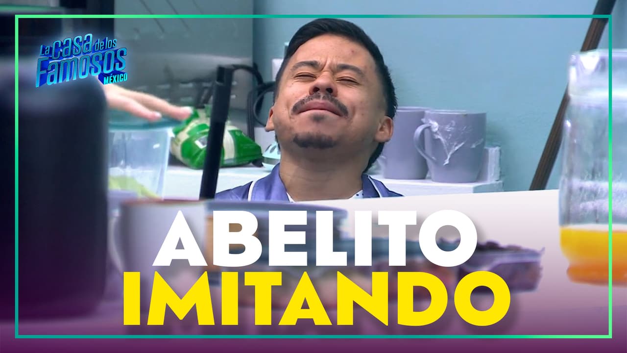 Abelito sorprende al imitar a emblemático personaje de cine