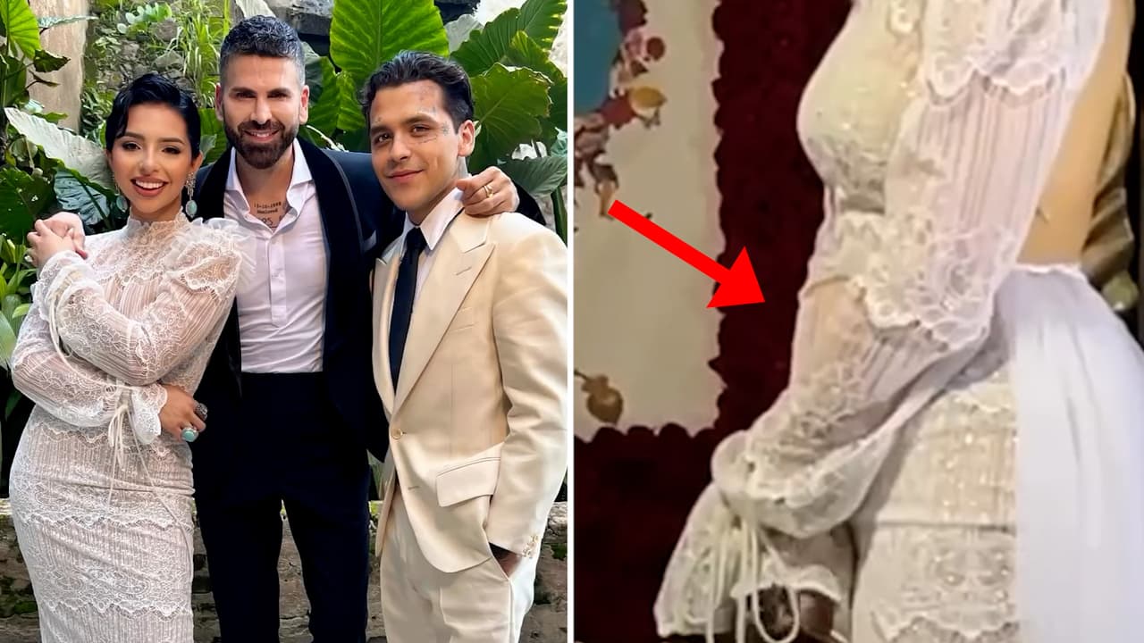 Testigo de Ángela Aguilar en su boda estalla ante "mentiras" contra ella: ¿está embarazada?