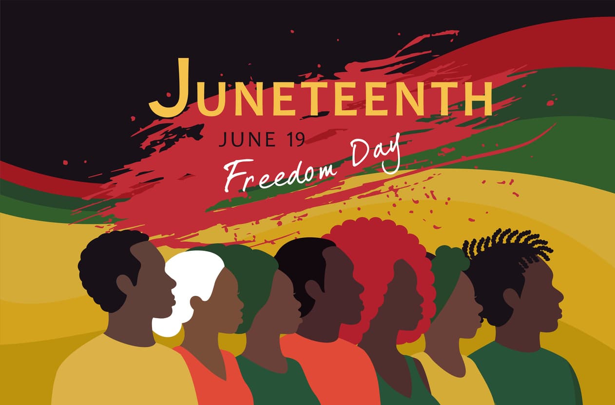 El significado de las banderas en Juneteeth: Simbolismo y celebración de la libertad