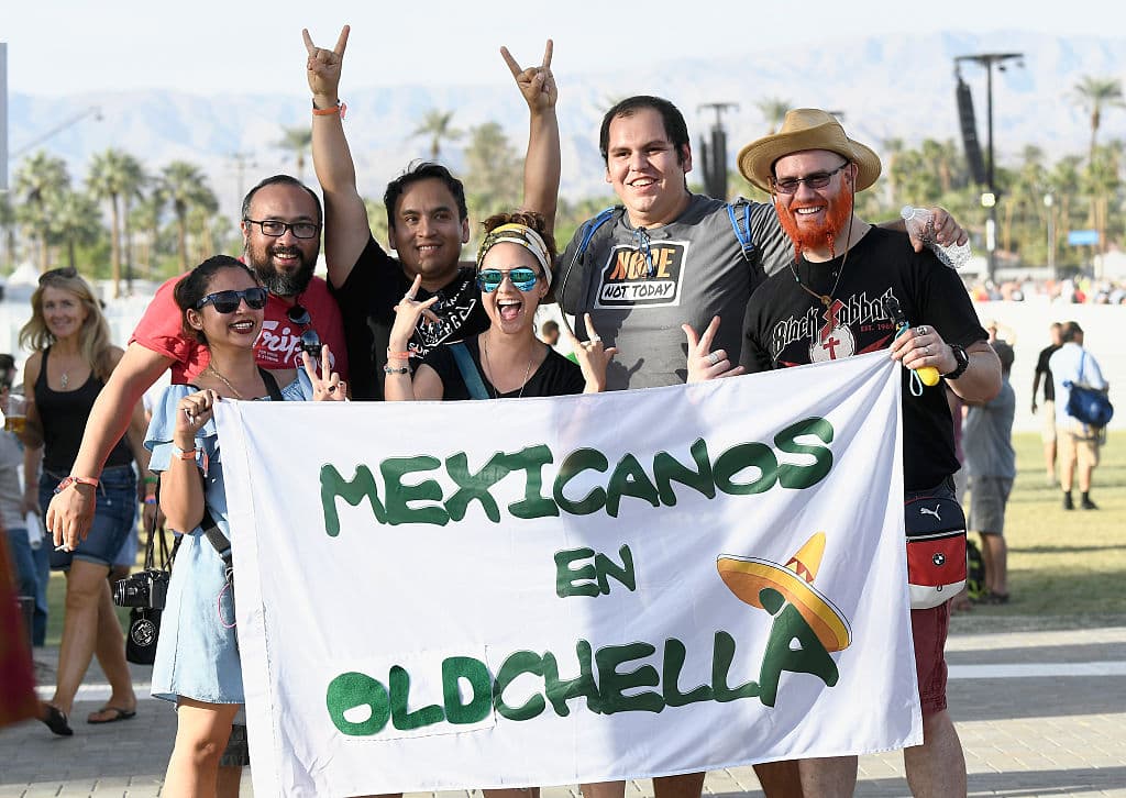 Mexicanos en Coachella visitando de nuevo