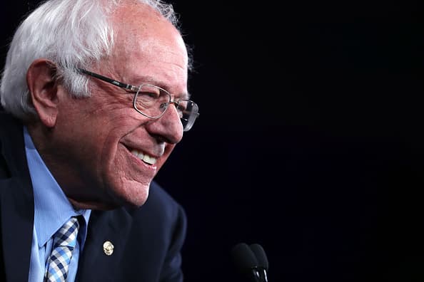 Candidato demócrata Bernie Sanders