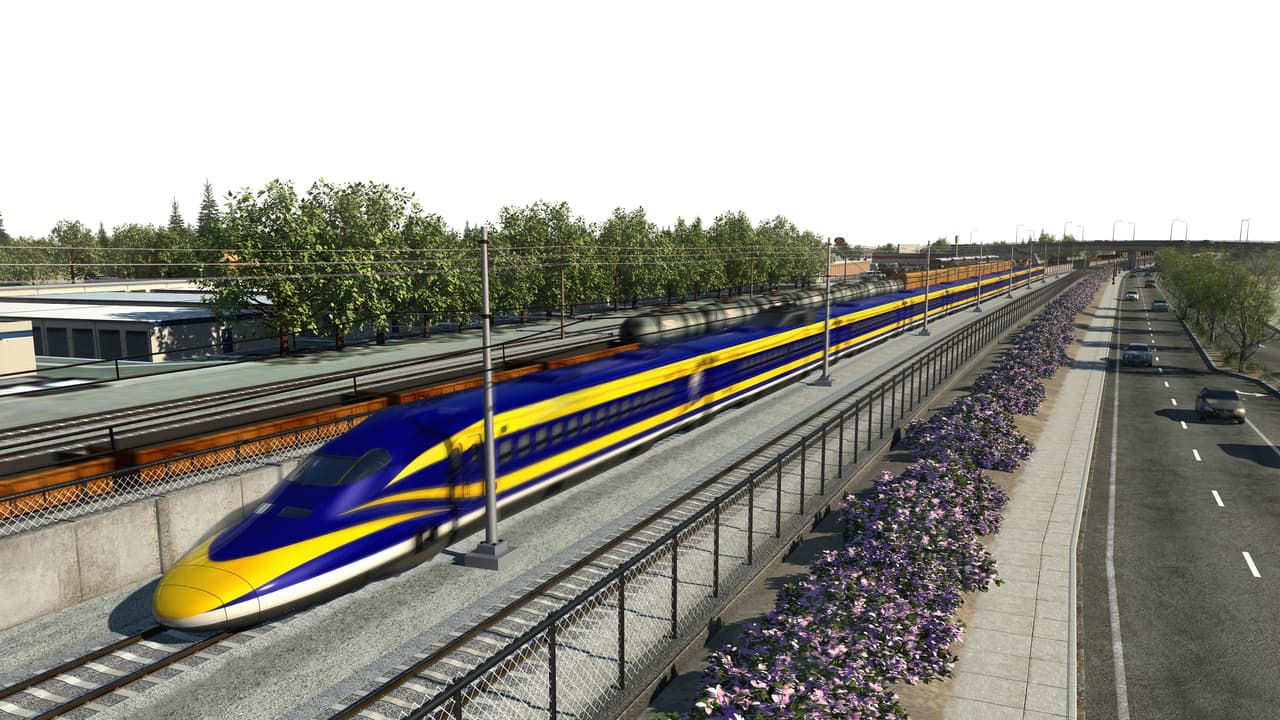 En California ya se está construyendo el que sería el único tren de alta velocidad de Estados Unidos.