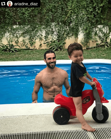 En todo momento, Marcus presume su felicidad por ser papá: "5 minutos en el paraíso...".