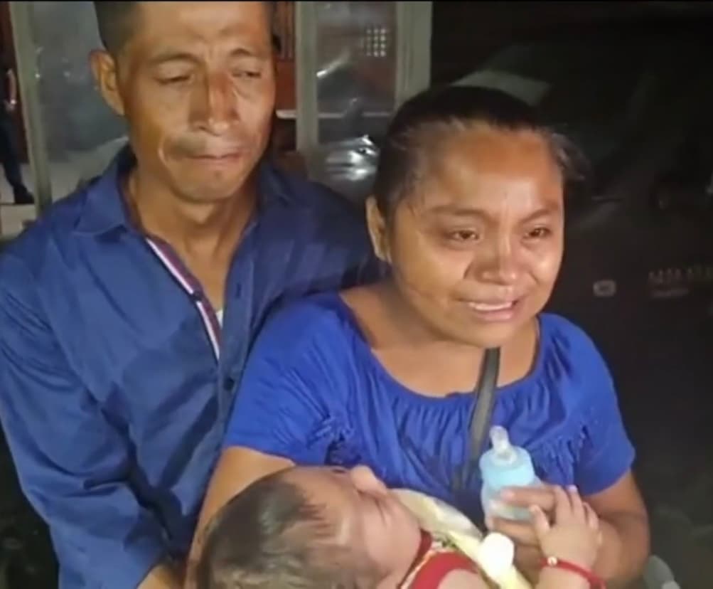 <b>“Siempre confié que Dios me lo iba a regresar y ahora está aquí”</b>, decía la madre emocionada cuando volvió a tener a su hijo en sus brazos. 
<br>