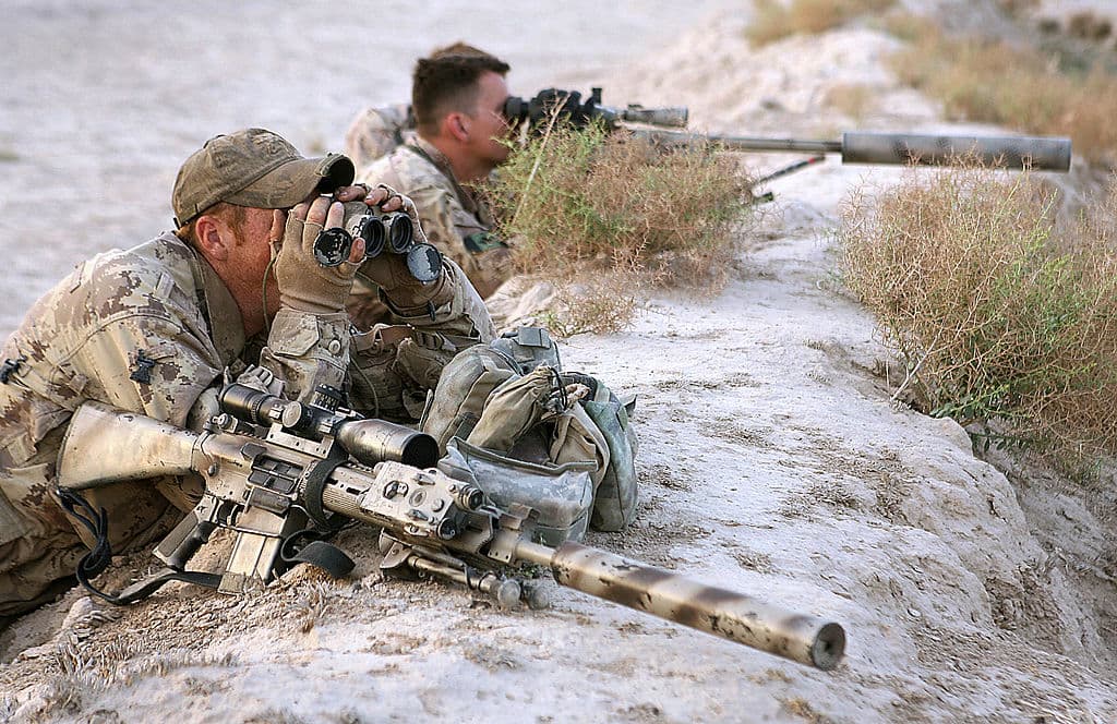 Un francotirador canadiense mata a un combatiente de ISIS a dos millas de distancia