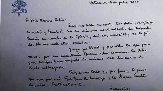 Carta del Papa