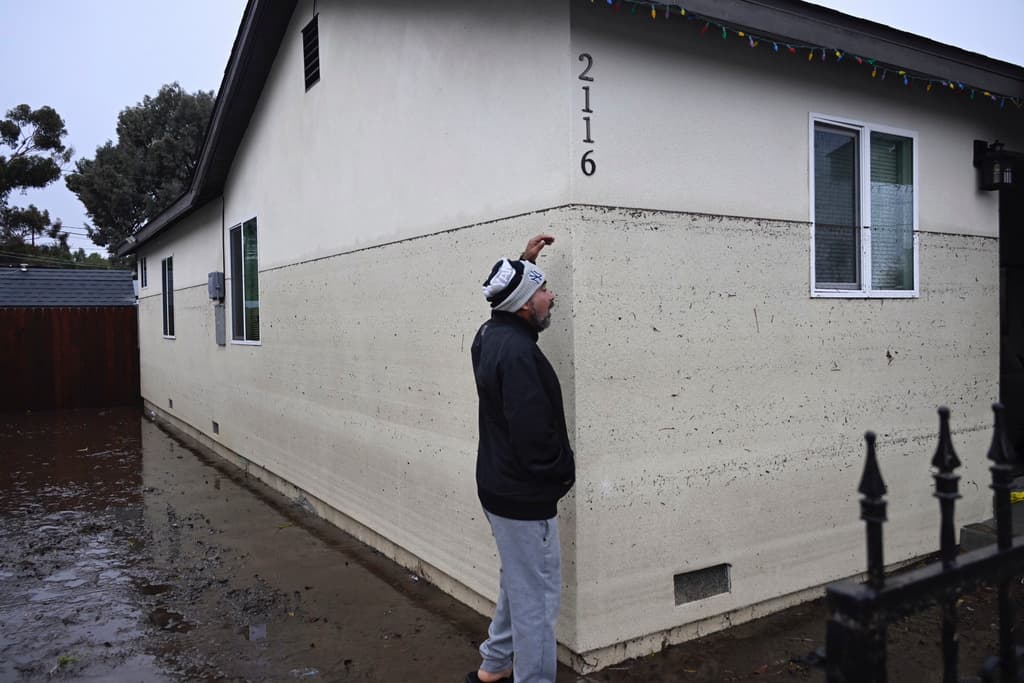 La casa de Juan Gonzáles también se inundó bastante, causando grandes daños.
