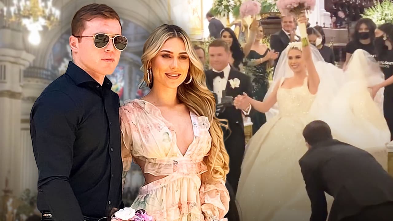 En video: la boda religiosa al estilo ‘rock star’ de Saúl ‘Canelo’ Álvarez