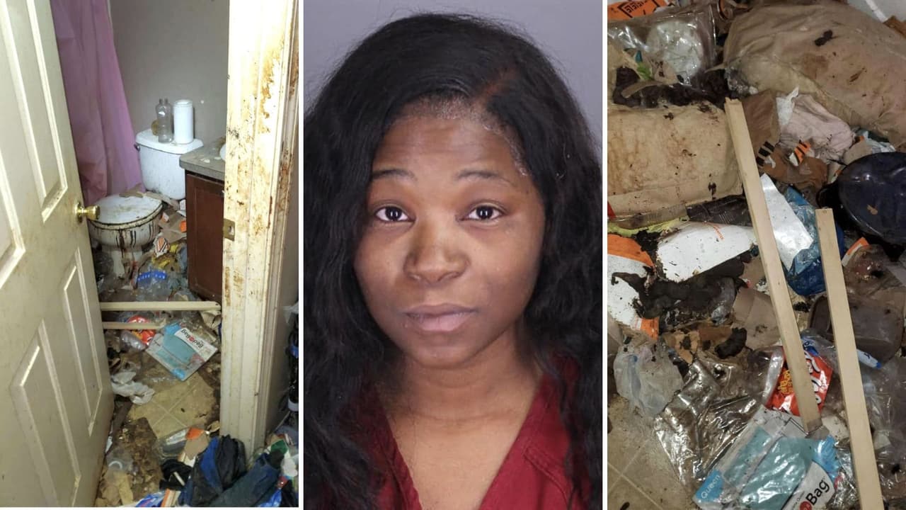 Los tres niños que sobrevivieron una casa llena desechos durante años luego que su madre los abandonara