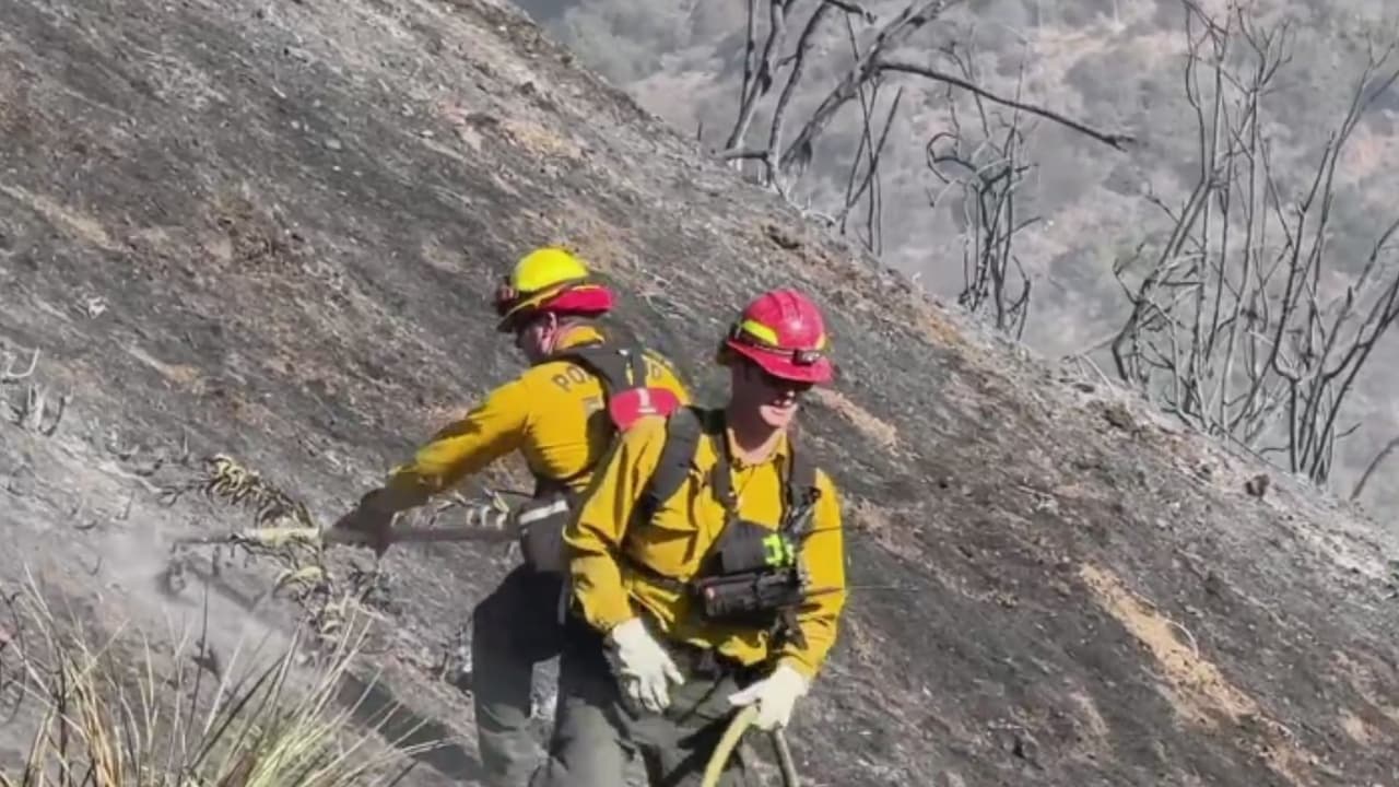 Por sexto día consecutivo, los bomberos se mantuvieron este domingo 12 de enero luchando contra 
<b><a href="https://www.univision.com/local/los-angeles-kmex/arrestos-por-originar-incendios-en-los-angeles-hispano-entre-los-detenidos" target="_blank">los incendios forestales en Los Ángeles y otros condados del sur de California</a></b>. Al momento, han causado 24 muertes y pérdidas multimillonarias. Miles de propiedades fueron destruidas, siendo iglesias algunas de ellas.