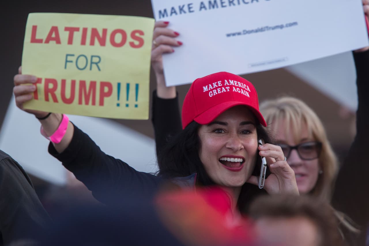 ¿Pretende Trump mejorar su voto hispano a base de taco bowls?