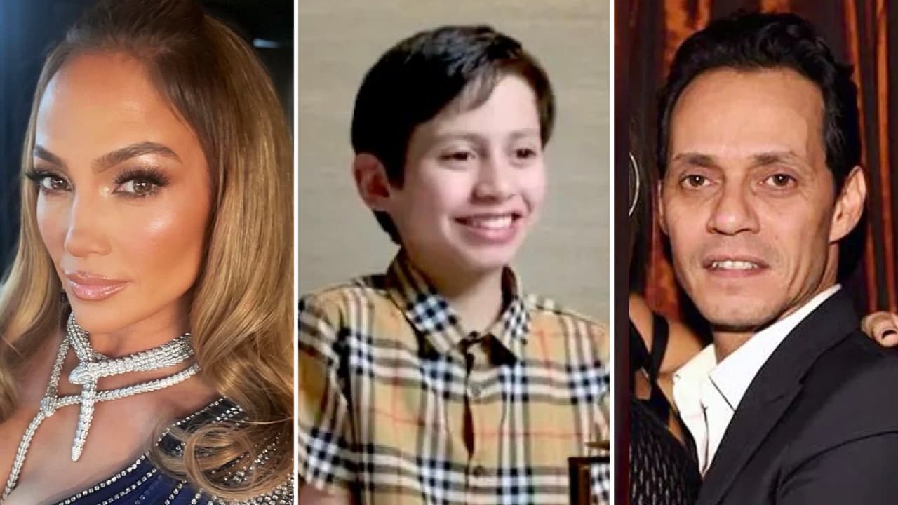 JLo reaparece con su hijo Max y sorprende el parecido con su papá Marc Anthony: ya tiene 16 años 
