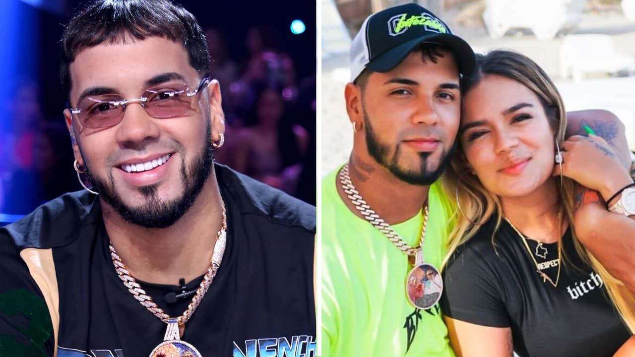 Anuel da una inesperada declaración al ver una foto de él y Karol G en pleno concierto