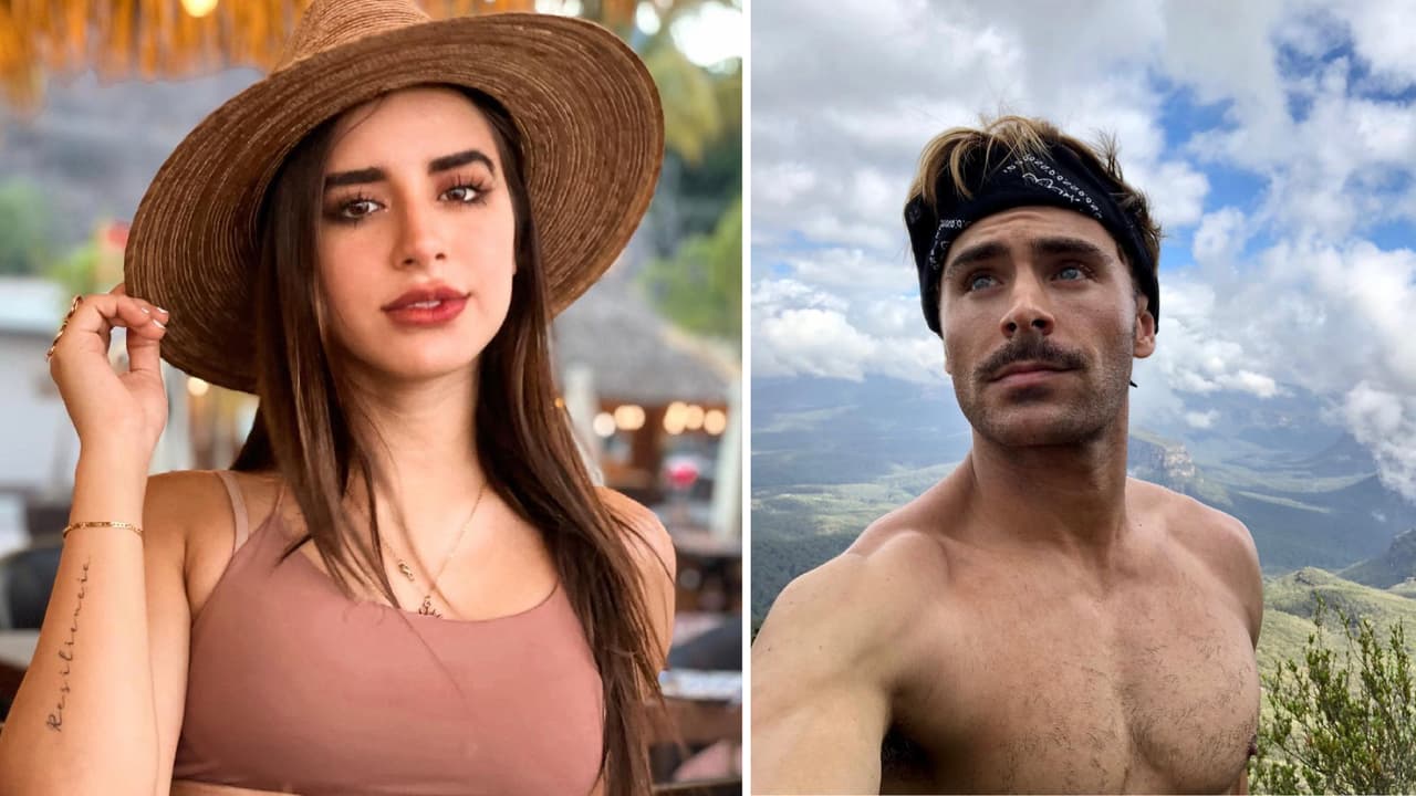 Tammy Parra, la famosa 'tiktoker', asegura que Zac Efron la besó en una fiesta y tiene pruebas