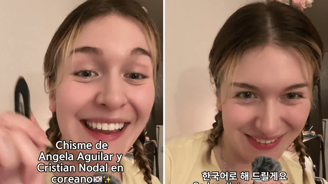 Influencer tradujo el drama entre Christian Nodal, Ángela Aguilar y Cazzu al coreano