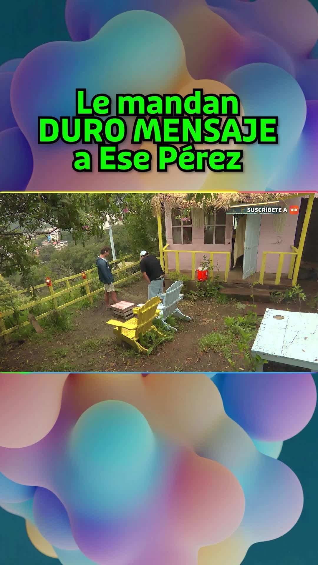 Le llega un mensajito a Ese Pérez en el EXILIO