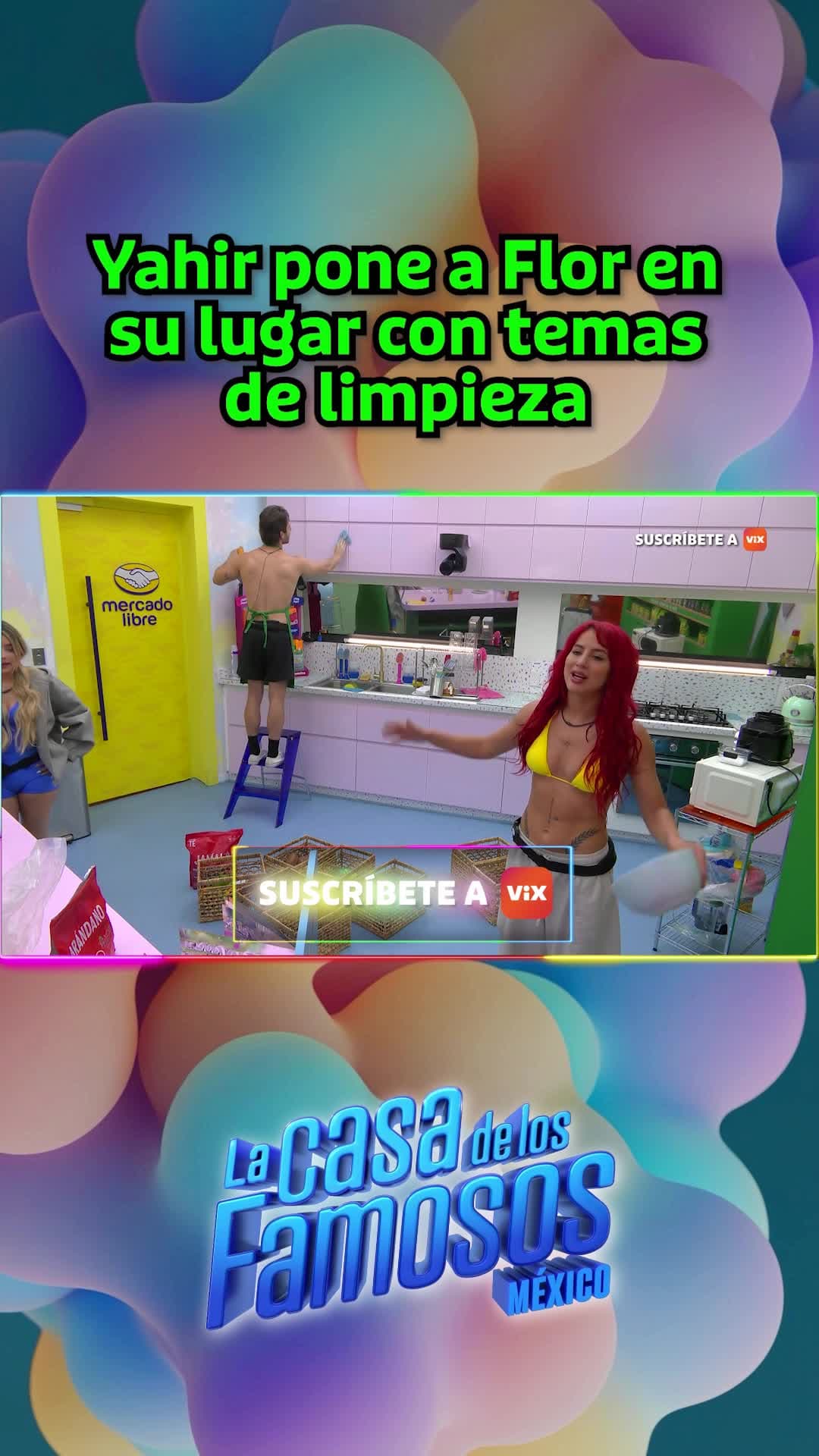 Yahir pone a Flor en su lugar con temas de limpieza