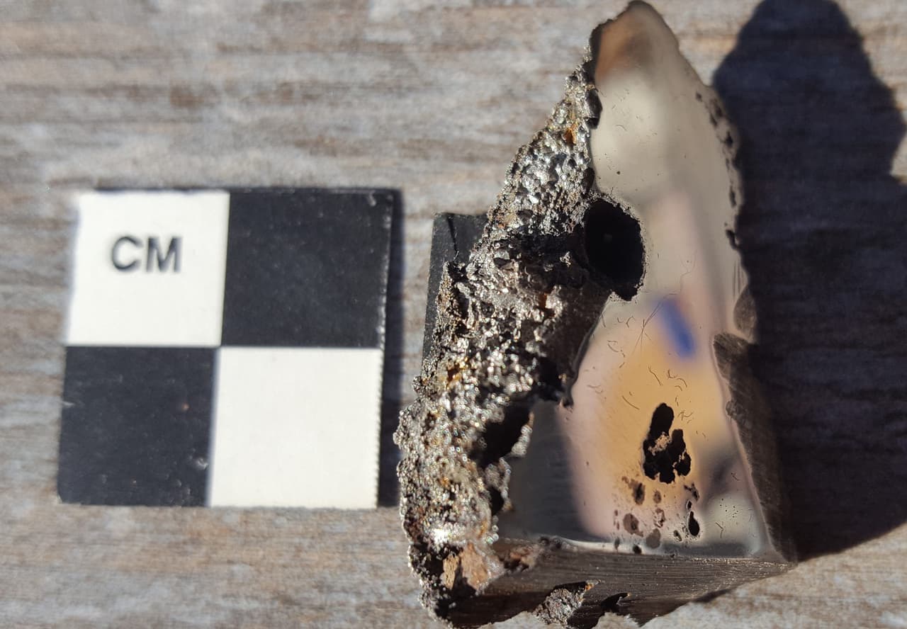 Detectan en un meteorito dos minerales extraterrestres: elaliita y elkinstantonita