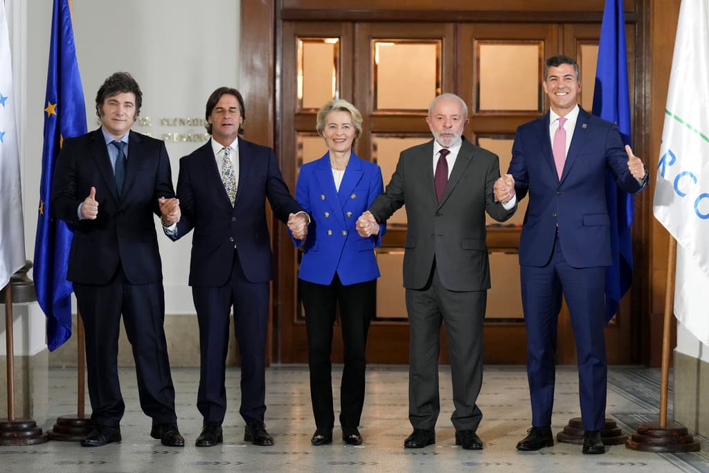 El histórico acuerdo entre la Unión Europea y el Mercosur para un tratado de libre comercio tras 25 años de negociaciones