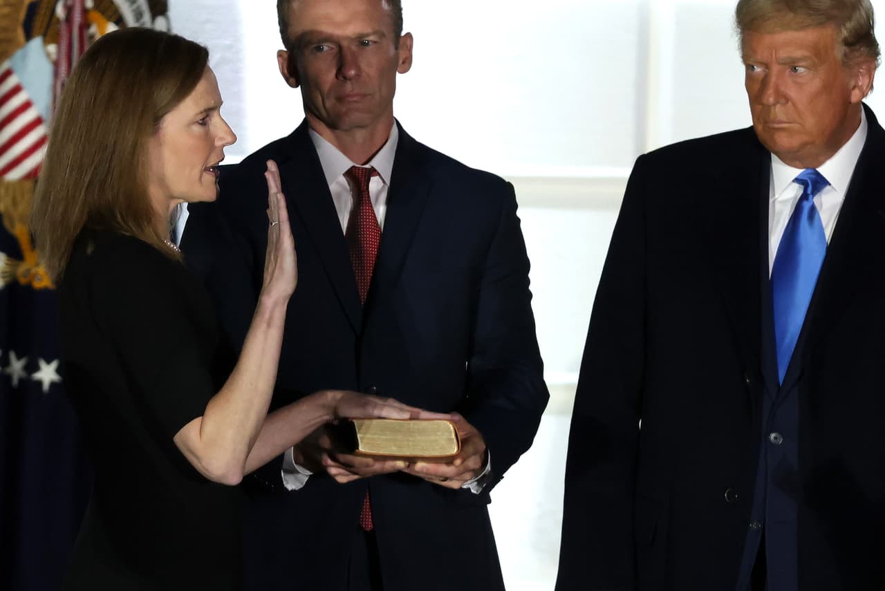 La jueza declaró su "independencia" no solo del Congreso y del presidente, sino también de las "creencias personales que de otra manera la moverían".