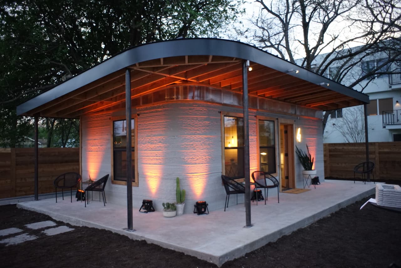 El primer modelo de una casa hecha con una impresora 3D fue revelado el lunes 12 de marzo.
