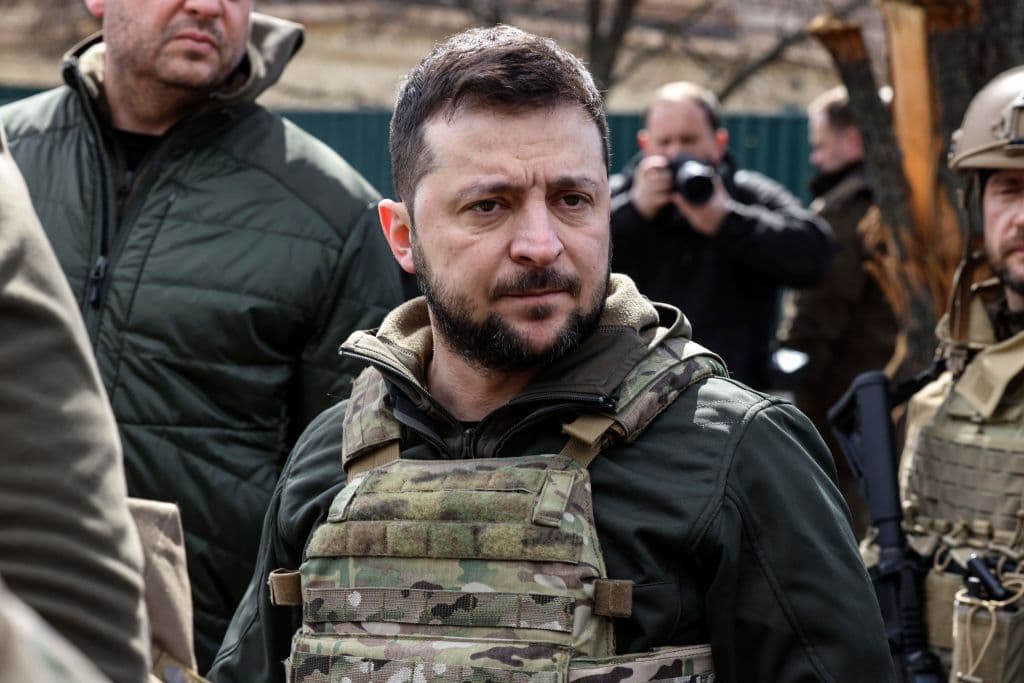 El presidente Volodymyr Zelensky es la imagen de la resistencia ucraniana en el mundo.