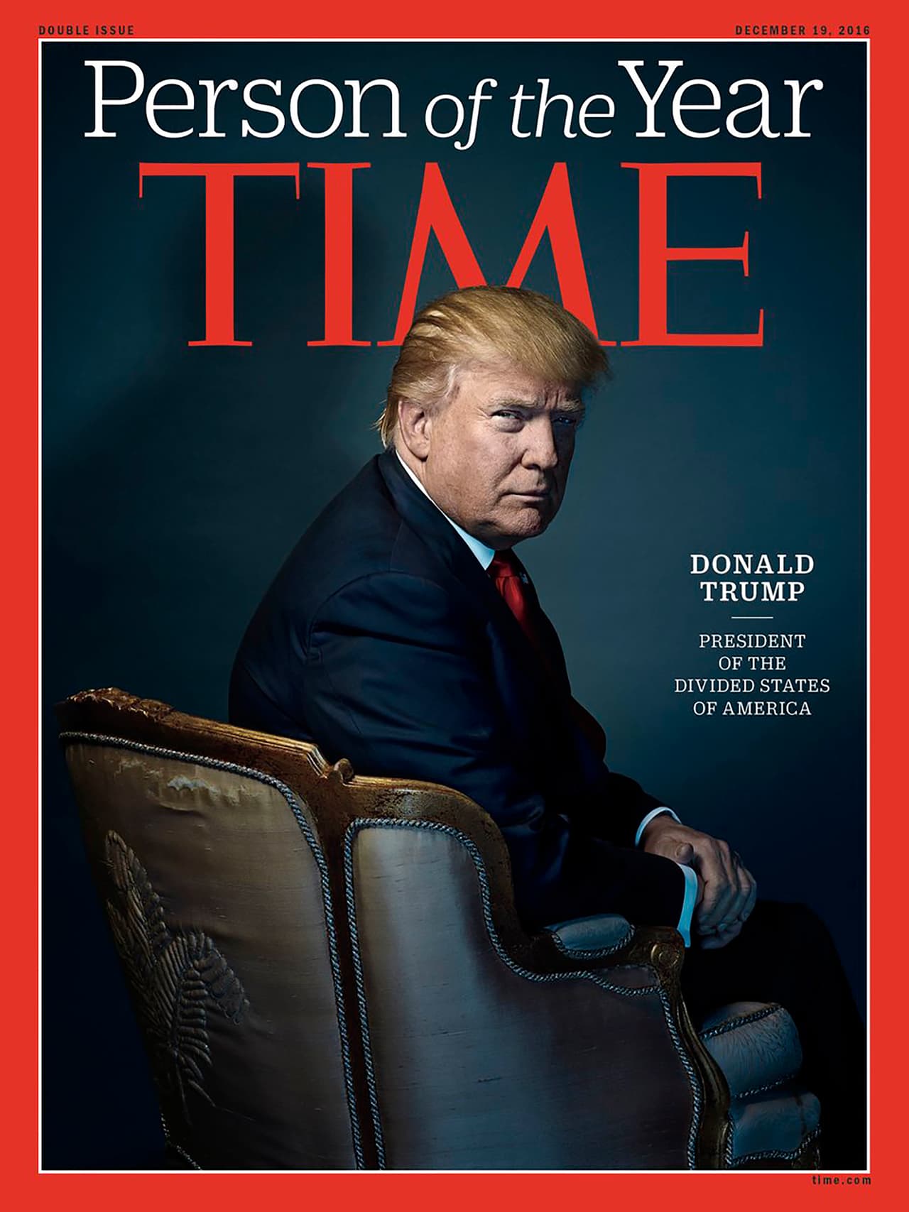 En 2016, el año que Trump ganó las elecciones la revista lo seleccionó como ‘personaje del año’. Desde entonces ha estado entre los finalistas.
<br>