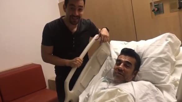 Sin embargo, el pasado 22 de abril Adrián Uribe tuvo que ser intervenido de emergencia y fue Omar Chaparro quien, a través de un video en sus redes sociales, dio la noticia al mismo tiempo que anunciaba que debido a la operación su show 'Imparables' -que se iba a presentar el 28 y 29 de ese mes en Los Ángeles, California- se postergaría hasta junio.