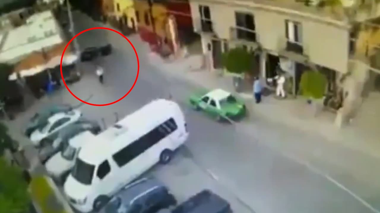 Captado en cámara: este es el video del momento del asesinato del novio de Sharis Cid