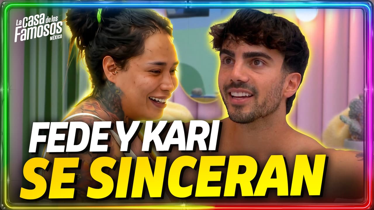Fede se sincera y le HABLA a Karina Torres sobre sus ex amores en el JACUZZI