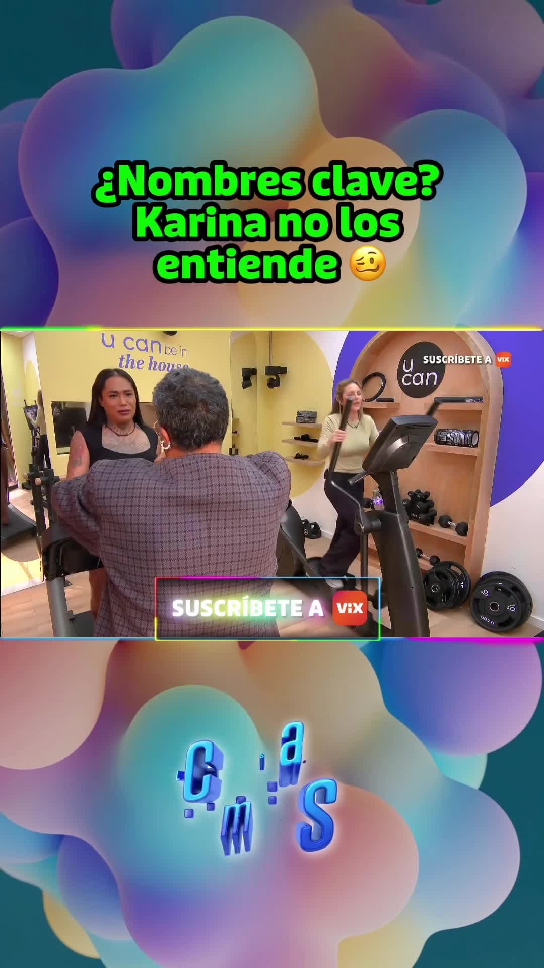 Karina no entiende los nombres secretos que Aldo le puso a los participantes