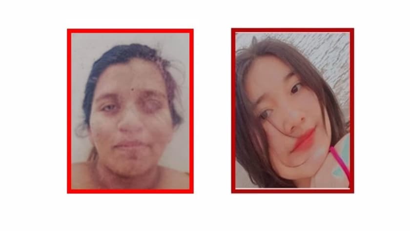 <b>Fátima Michelle Rodríguez Alcantar</b> (izquierda), de 24 años, quien también desapareció el 9 de abril pasado en la colonia Centro. A la derecha, 
<br>
<br>
<b>Sofía Izaely Sánchez Morales</b>, de 14 años, quien fue vista por última vez el 11 de abril de 2022. Ambas desaparecieron en el municipio de Apodaca.
